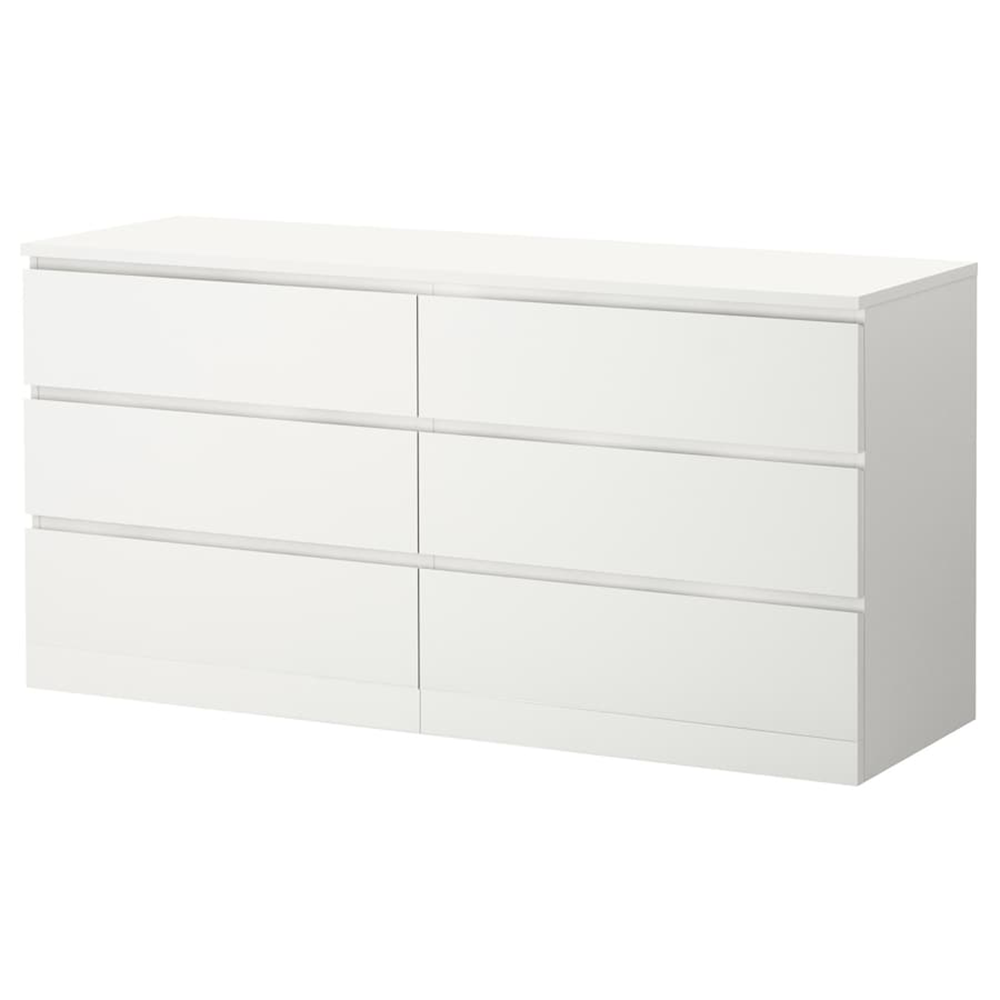 selbstklebendes Echtholzfurnier für IKEA Malm 6 Schubladen